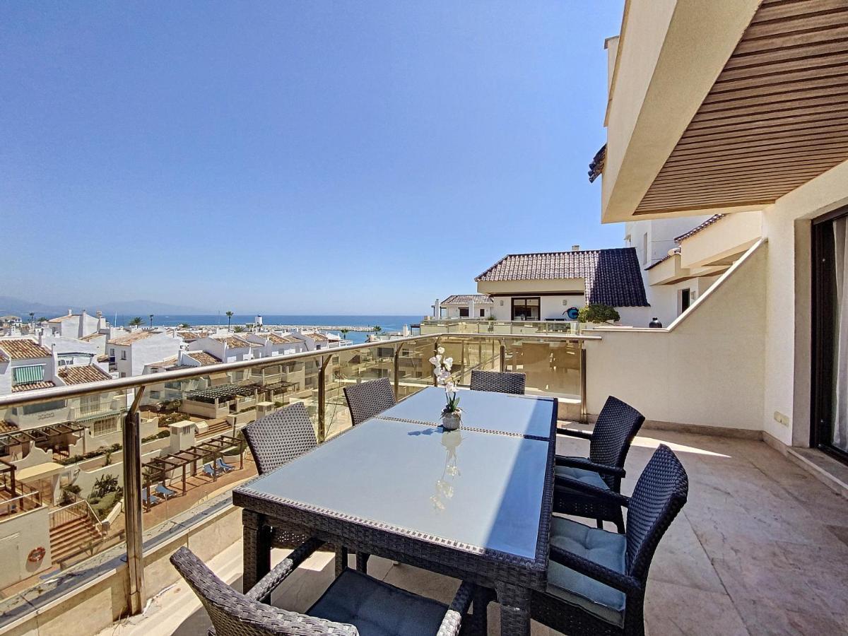 Lovely Apartment With Pool & Sea Views - Marina Del Castillo 2129 Manilva Eksteriør bilde