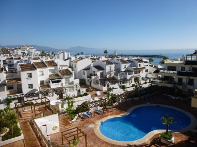 Lovely Apartment With Pool & Sea Views - Marina Del Castillo 2129 Manilva Eksteriør bilde